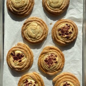Sourdough Danish cream cheese